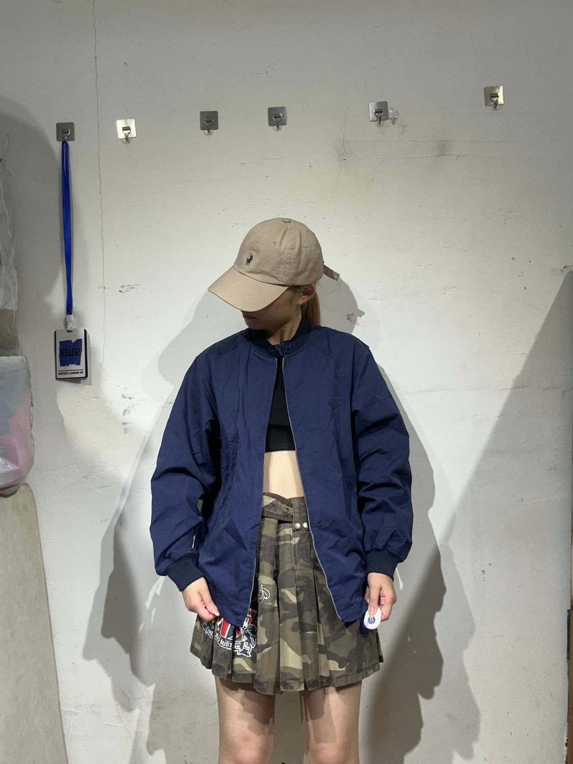 크로커다일 네이비 블루종 자켓 M 상품이미지2