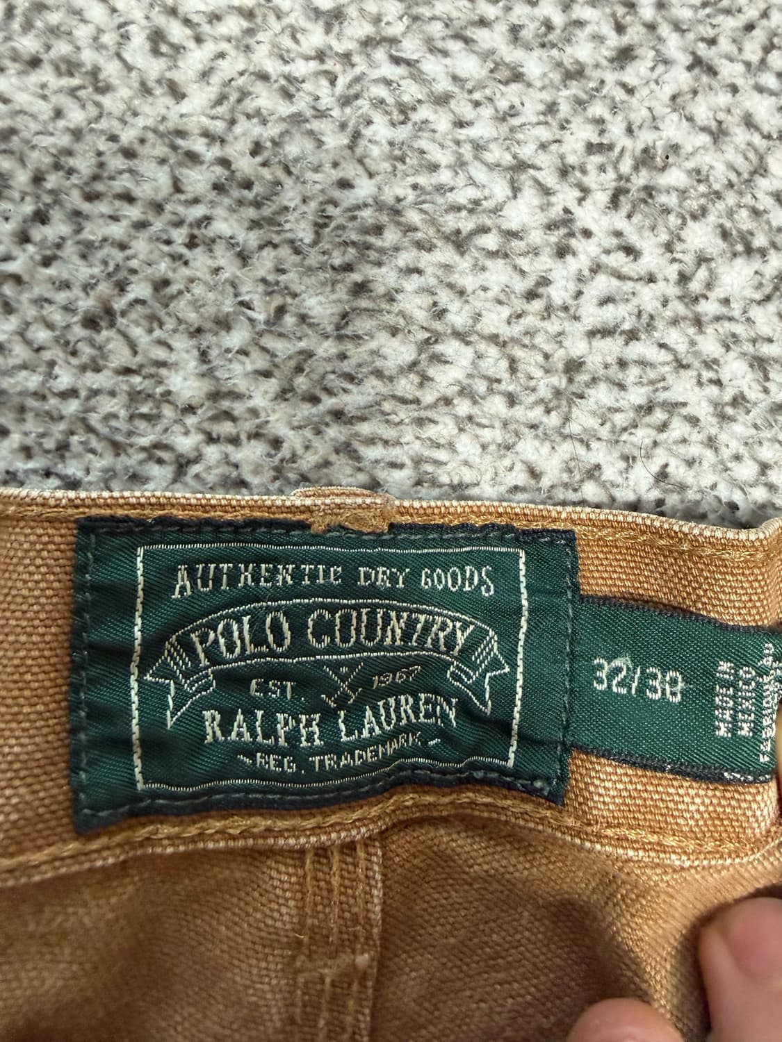 폴로랄프로렌 컨트리 캔버스 카펜터팬츠 상품이미지3