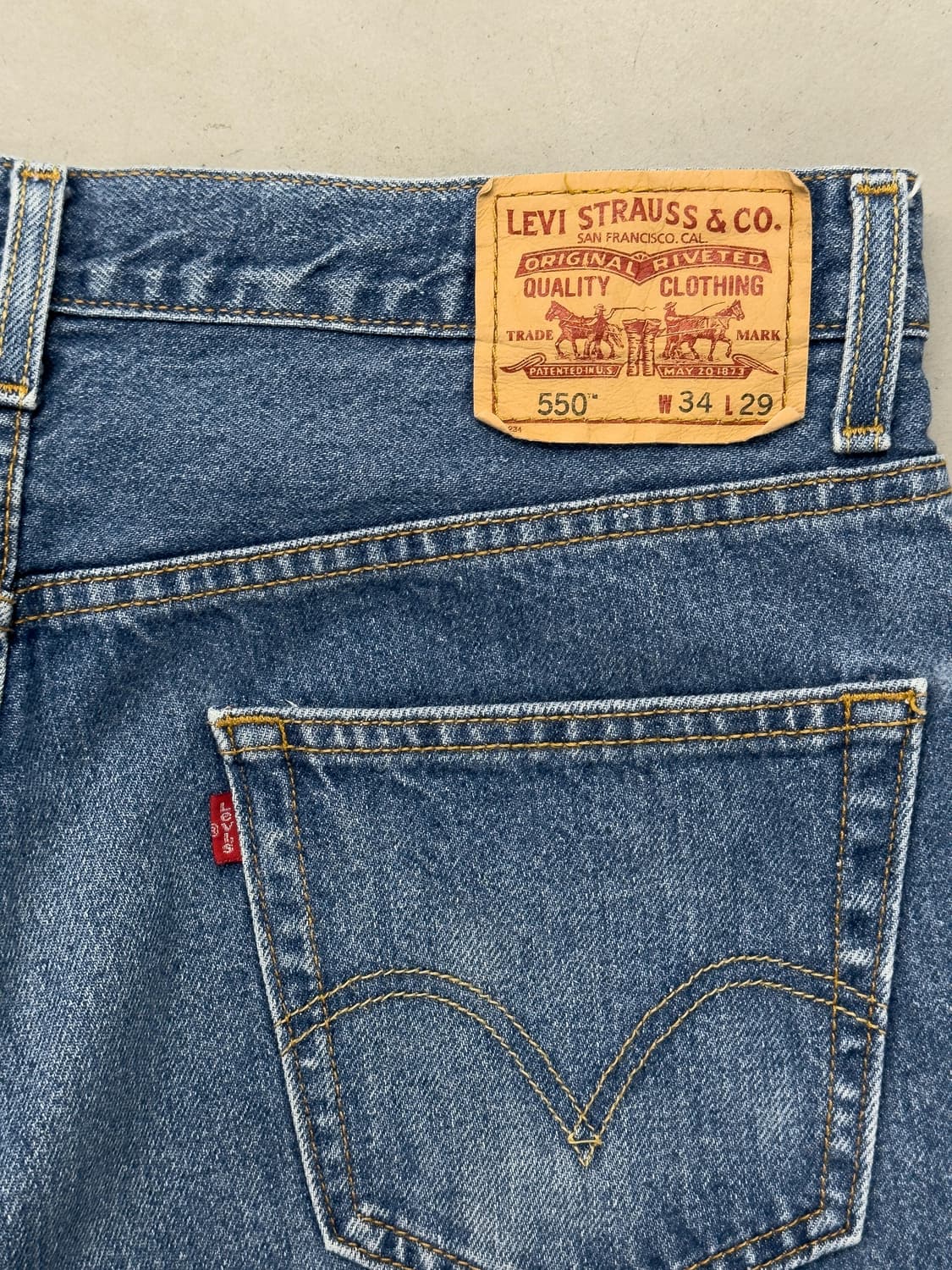 리바이스 550 릴렉스핏 데님 팬츠 상품이미지5