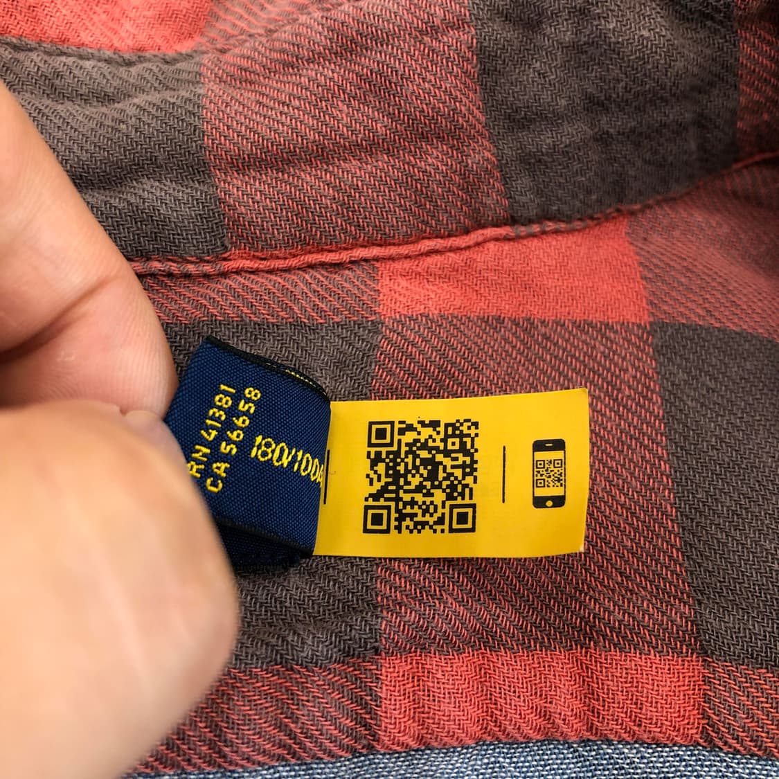 폴로 랄프로렌 [QR] 더블페이스 셔츠 L 클래식핏 상품이미지6