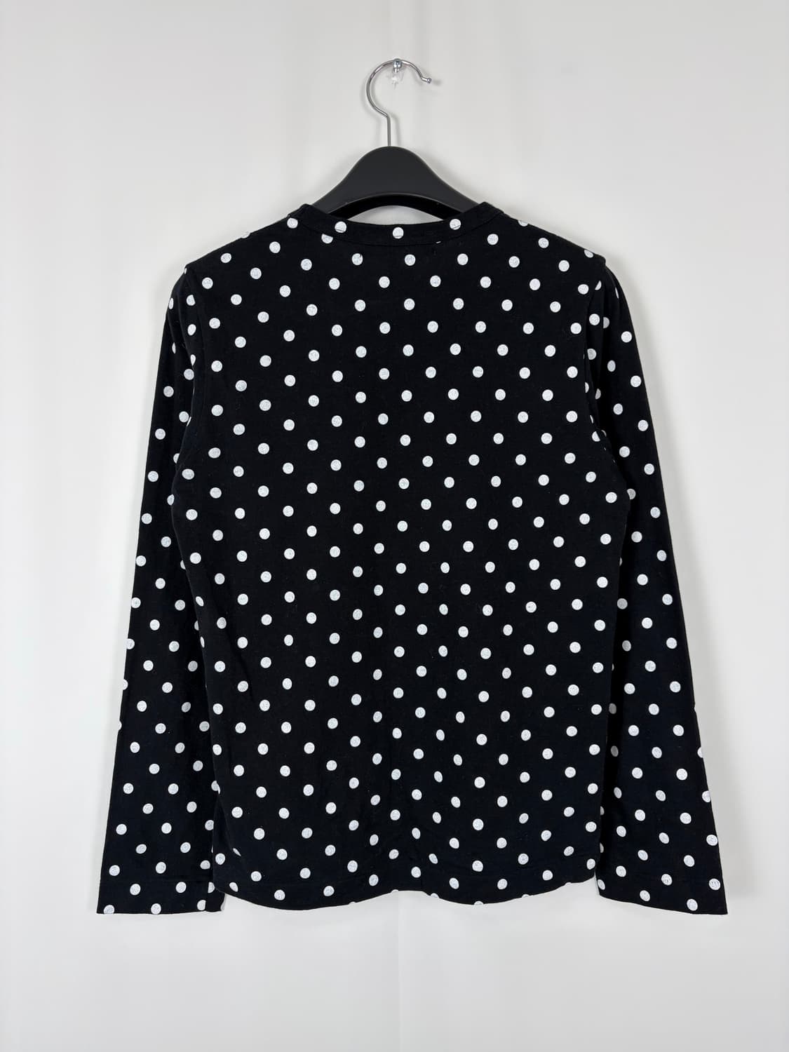 a280) 꼼데가르송 레드와펜 도트 롱슬리브 상품이미지4