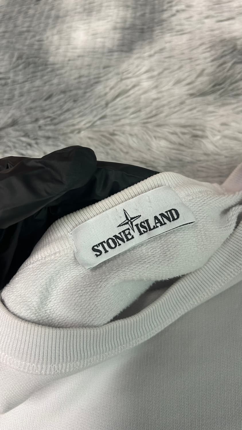 [XL size] 스톤아일랜드 맨투맨 화이트 상품이미지2