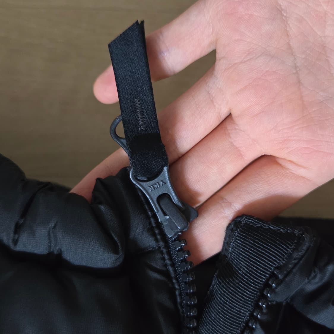 리 우먼 크롭 릿지 다운 블랙 M 상품이미지4