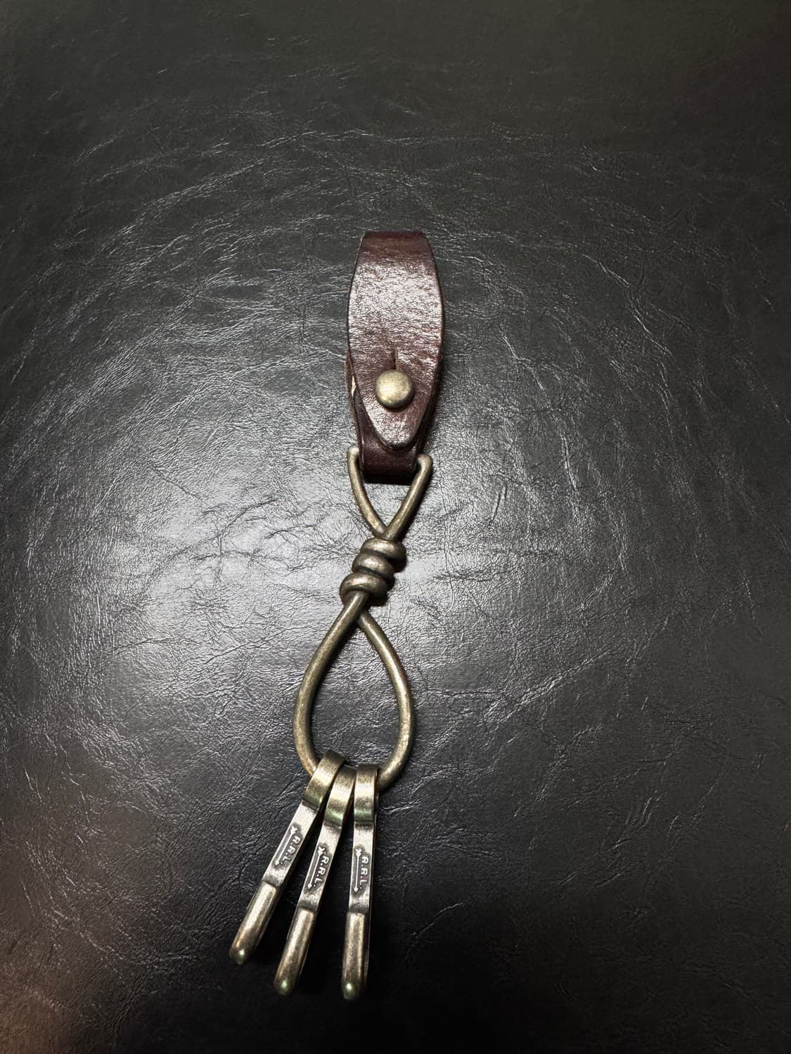 rrl 레더 키포브 가죽 키링 키홀더 상품이미지2