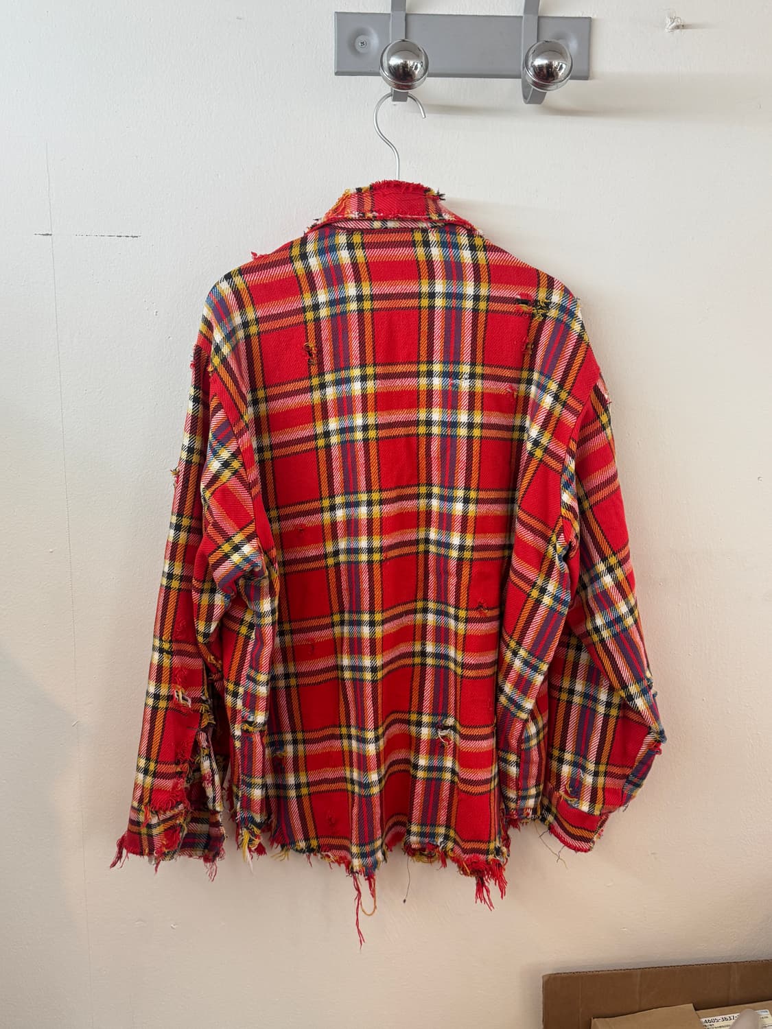 80s big mac flannel button up shirt 상품이미지6