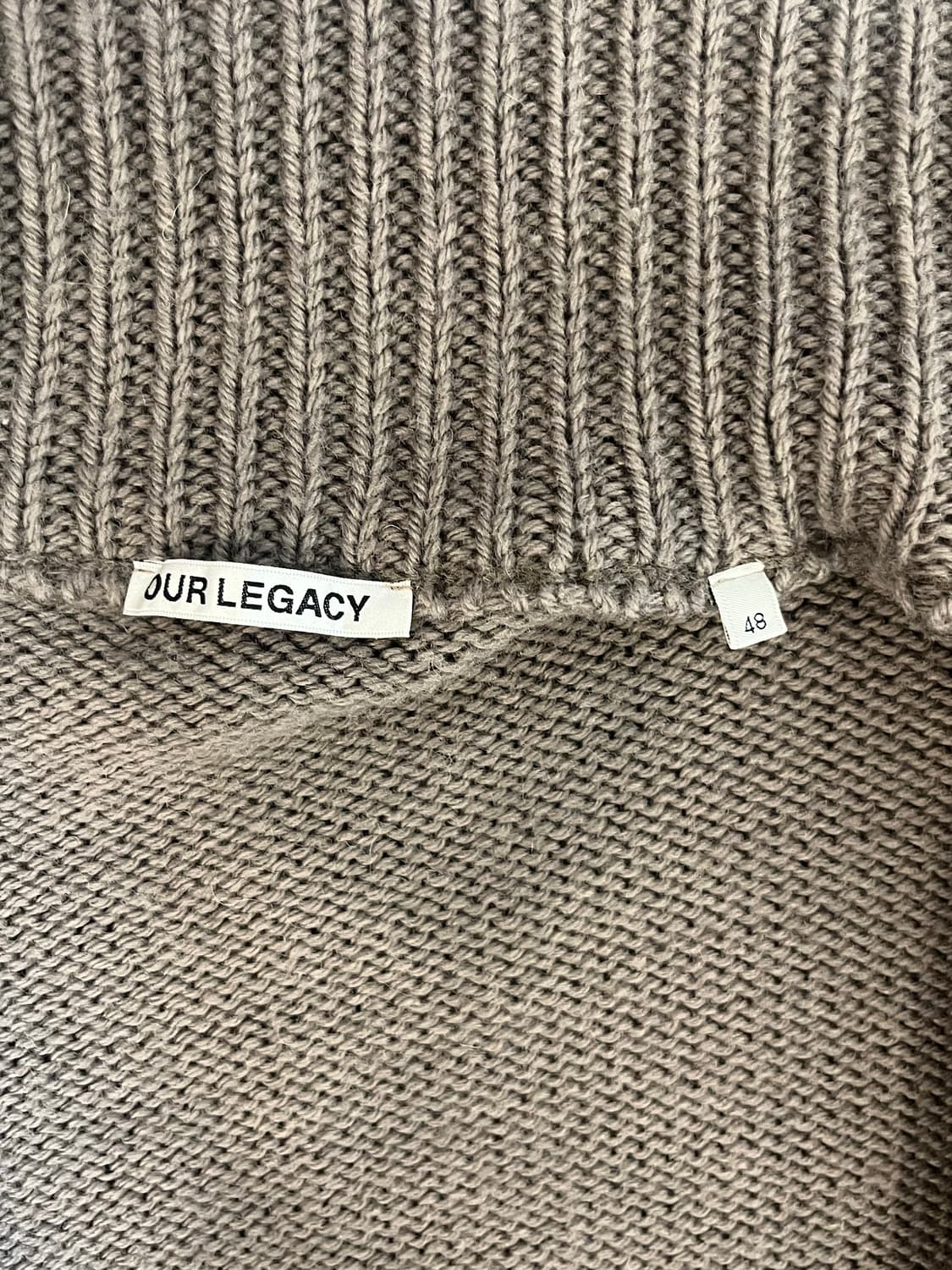 our legacy 니트 집업 48 상품이미지3