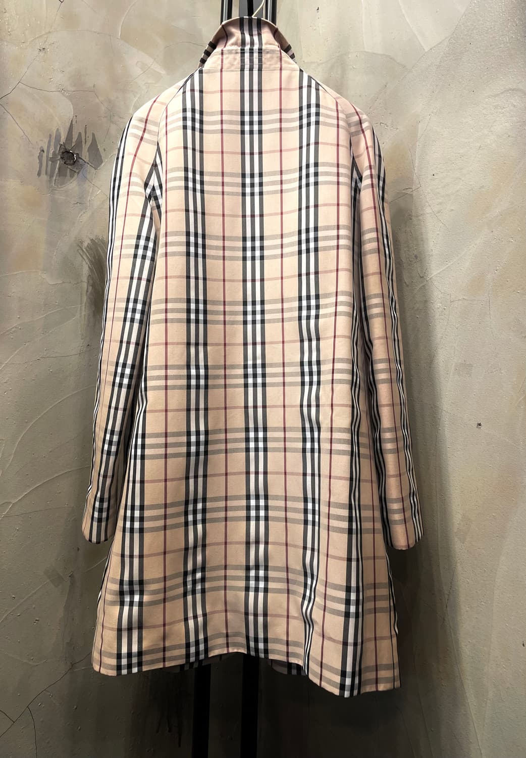 버버리 런던 노바체크 바람막이 트렌치코트 55~66 상품이미지7