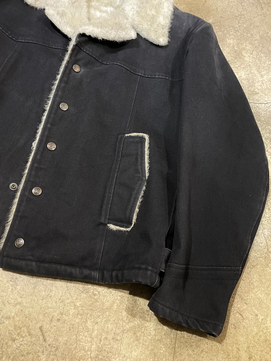 80’s 맨즈비기 쉐르파 데님 자켓 (B5104) 상품이미지3