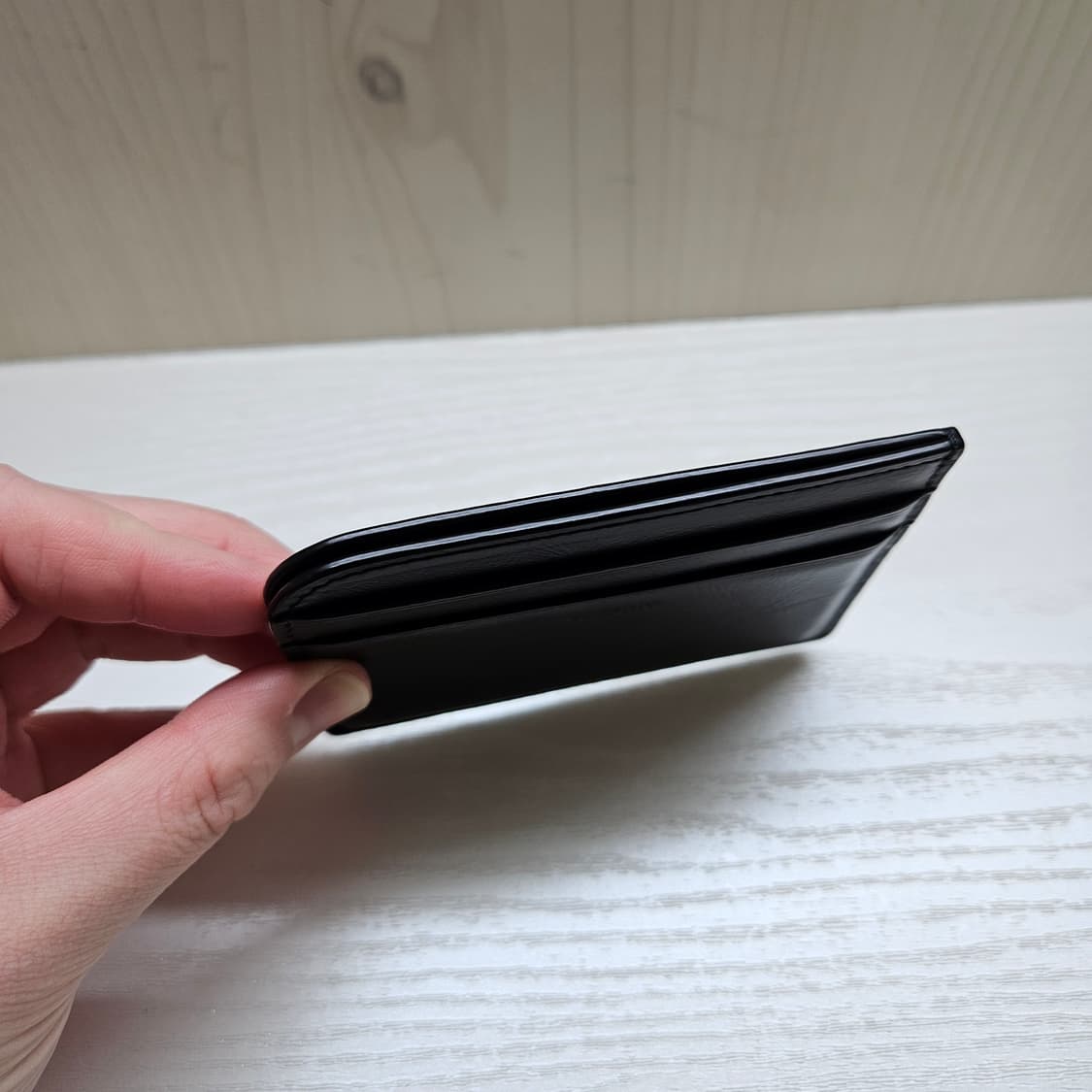 분크 카드홀더 카드지갑 블랙 상품이미지3