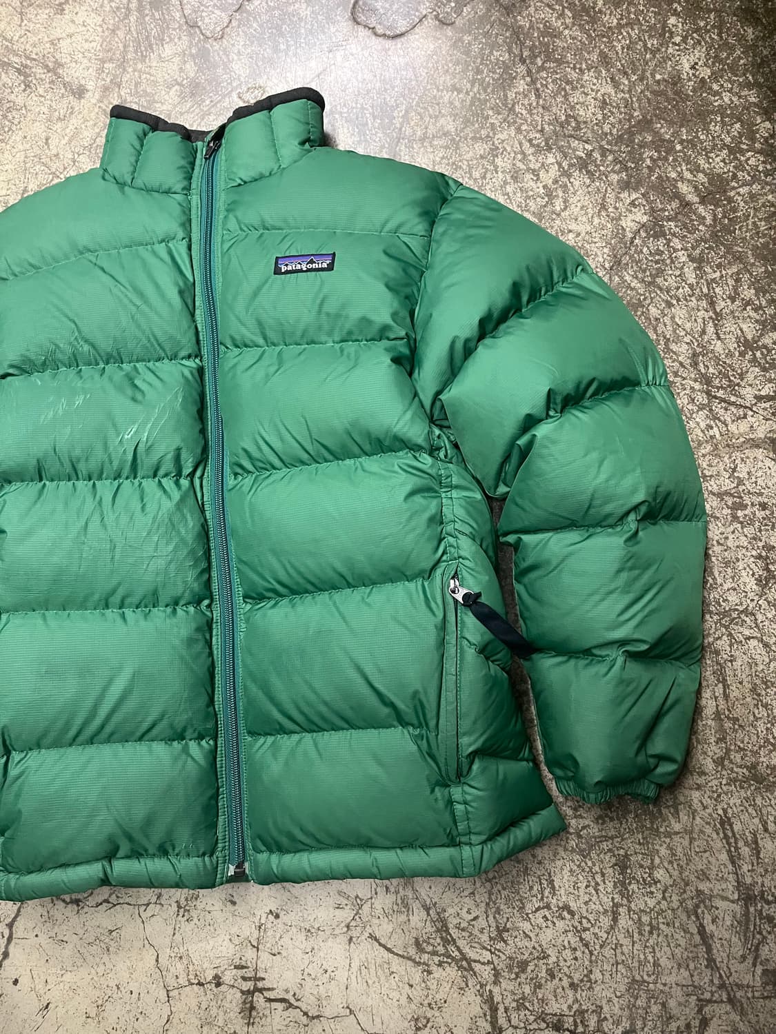 파타고니아 그린 패딩 자켓 상품이미지3