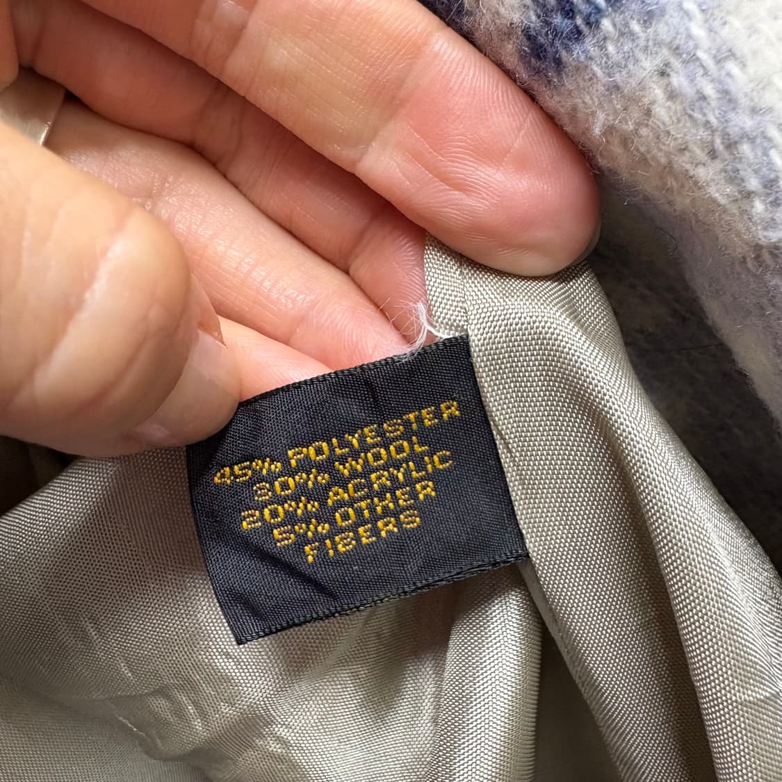 80s USA 웨스턴 치마요 울 자켓 상품이미지8