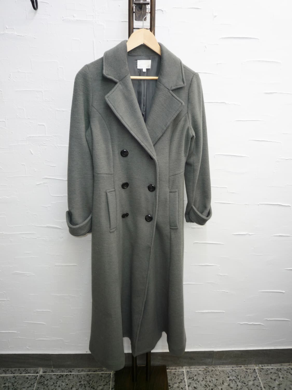 Flare long coat 상품이미지6