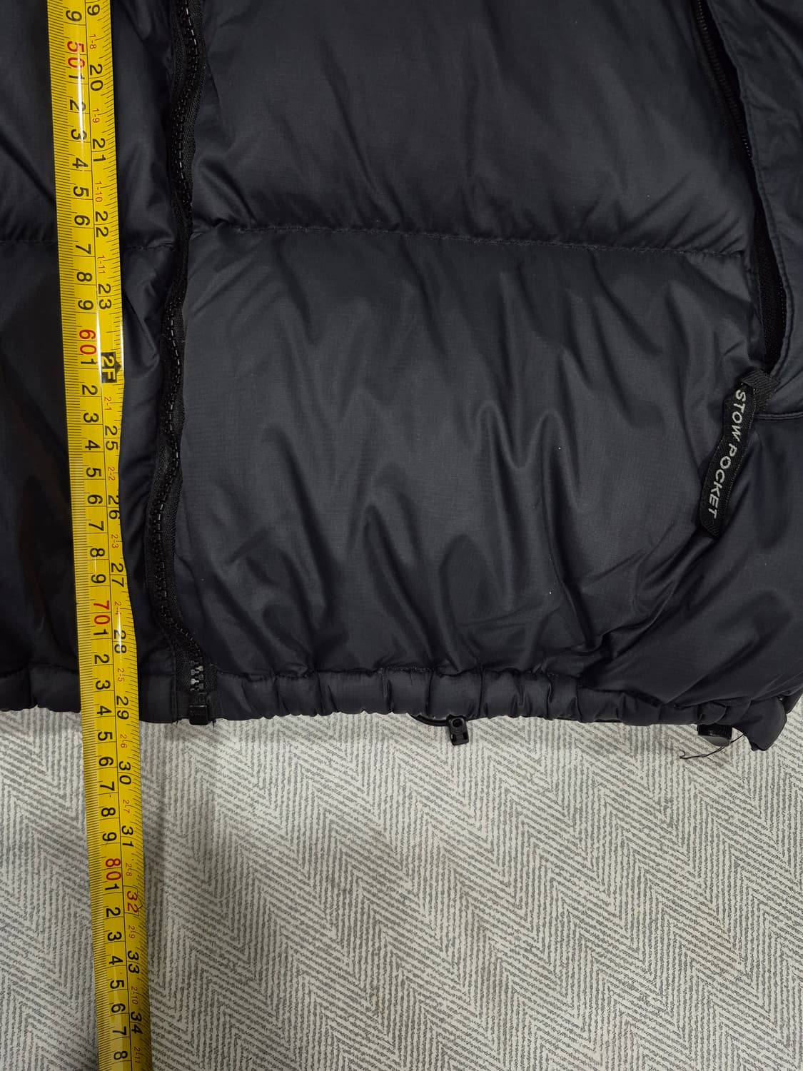 노스페이스 눕시 800필파워 STOW POCKER 패딩 점퍼 남성 105 상품이미지10