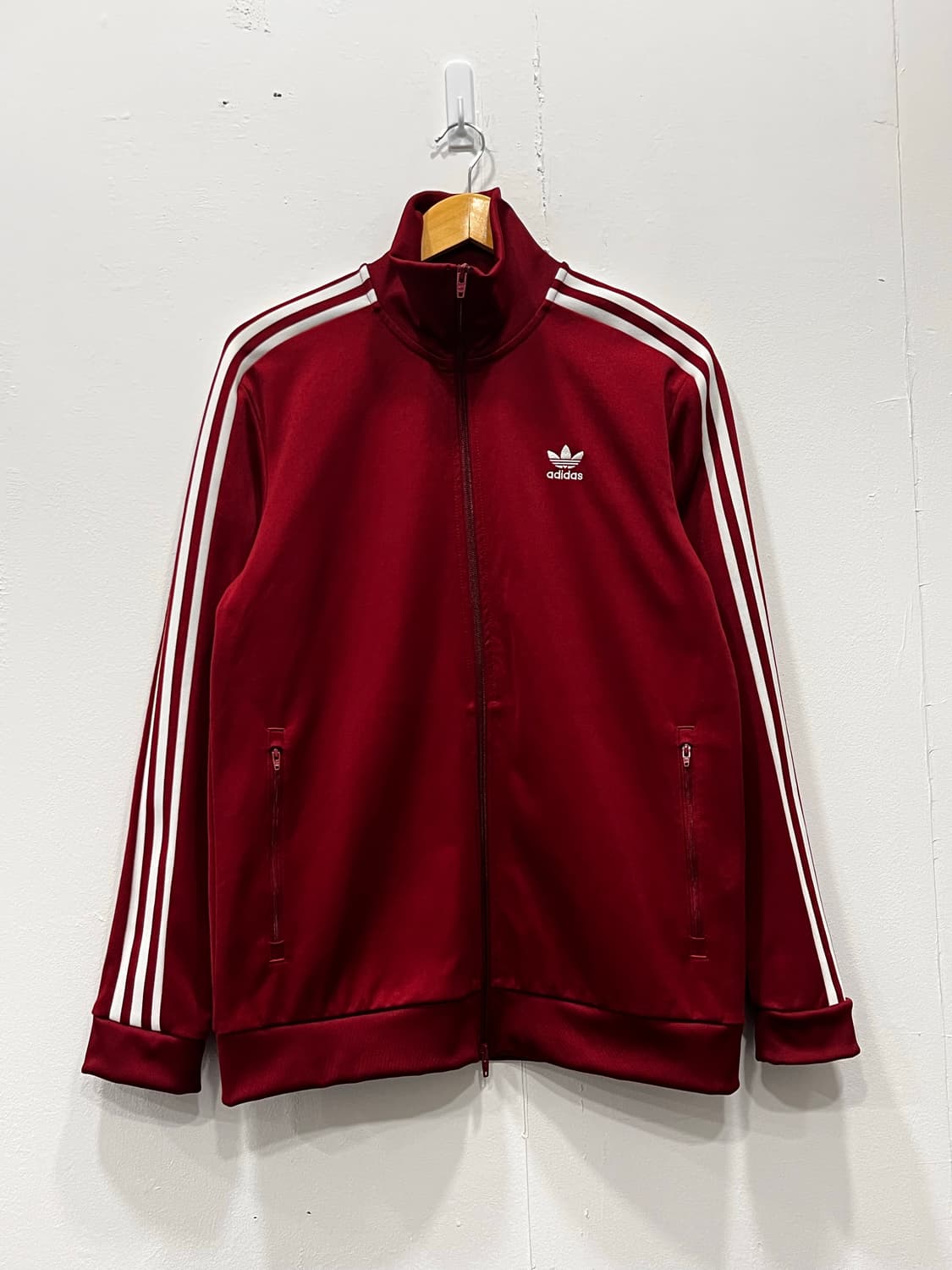 아디다스 베켄바우어 버건디 져지 트랙탑 XL 105 상품이미지2