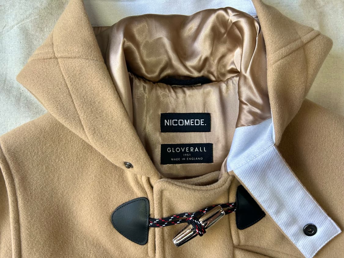 Gloverall × Nicomede 콜라보 더플 코트 상품이미지3