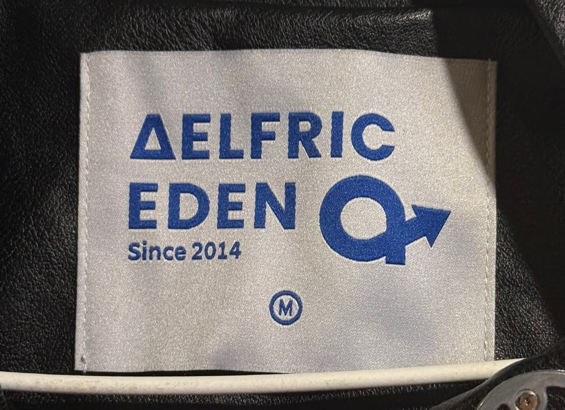 (새 상품M) Aelfric Eden 레이싱 파넬 가죽 자켓 (US) 상품이미지5