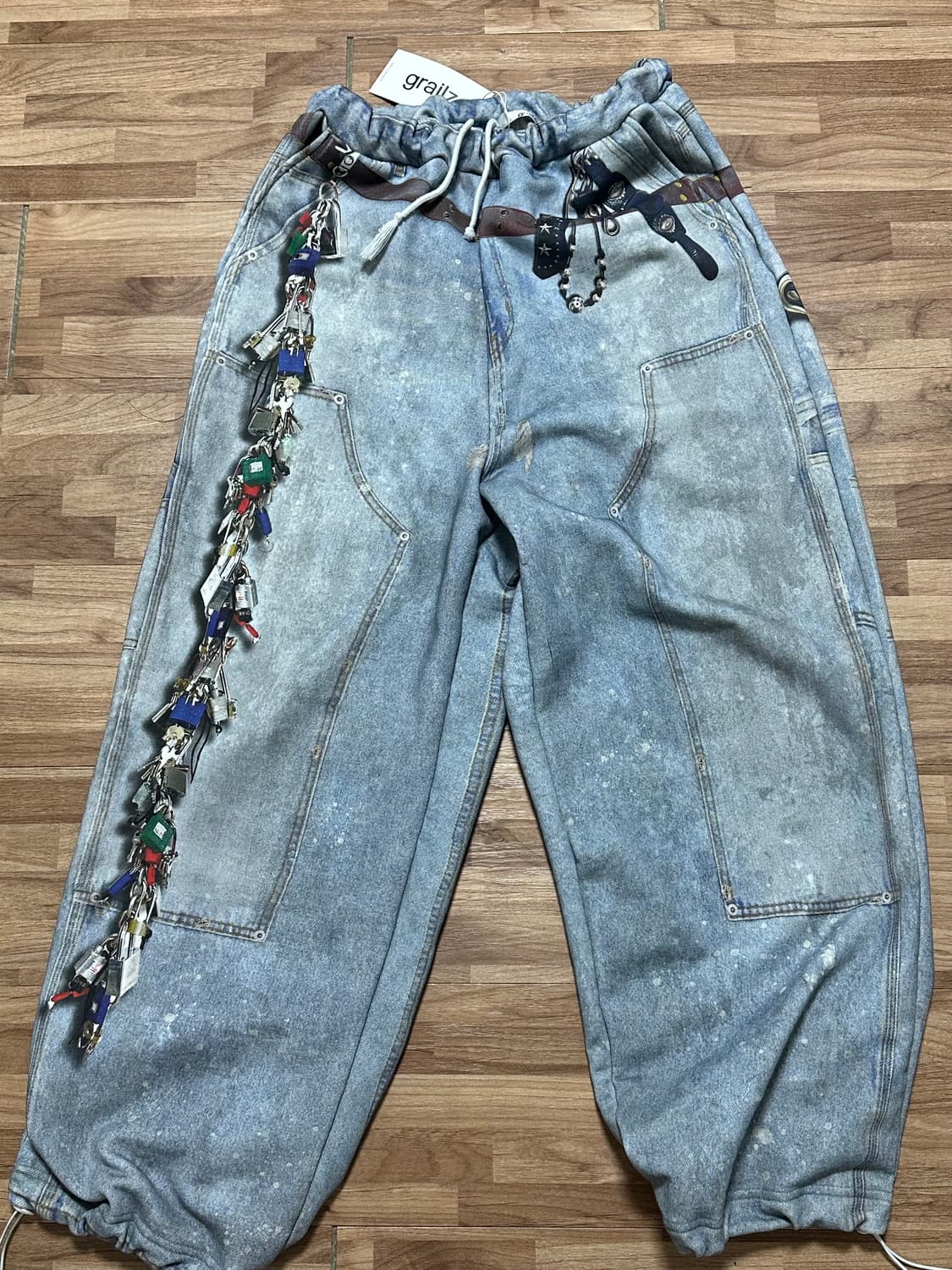 그레일즈 키체인 일루전 스웻팬츠 2size 상품이미지2