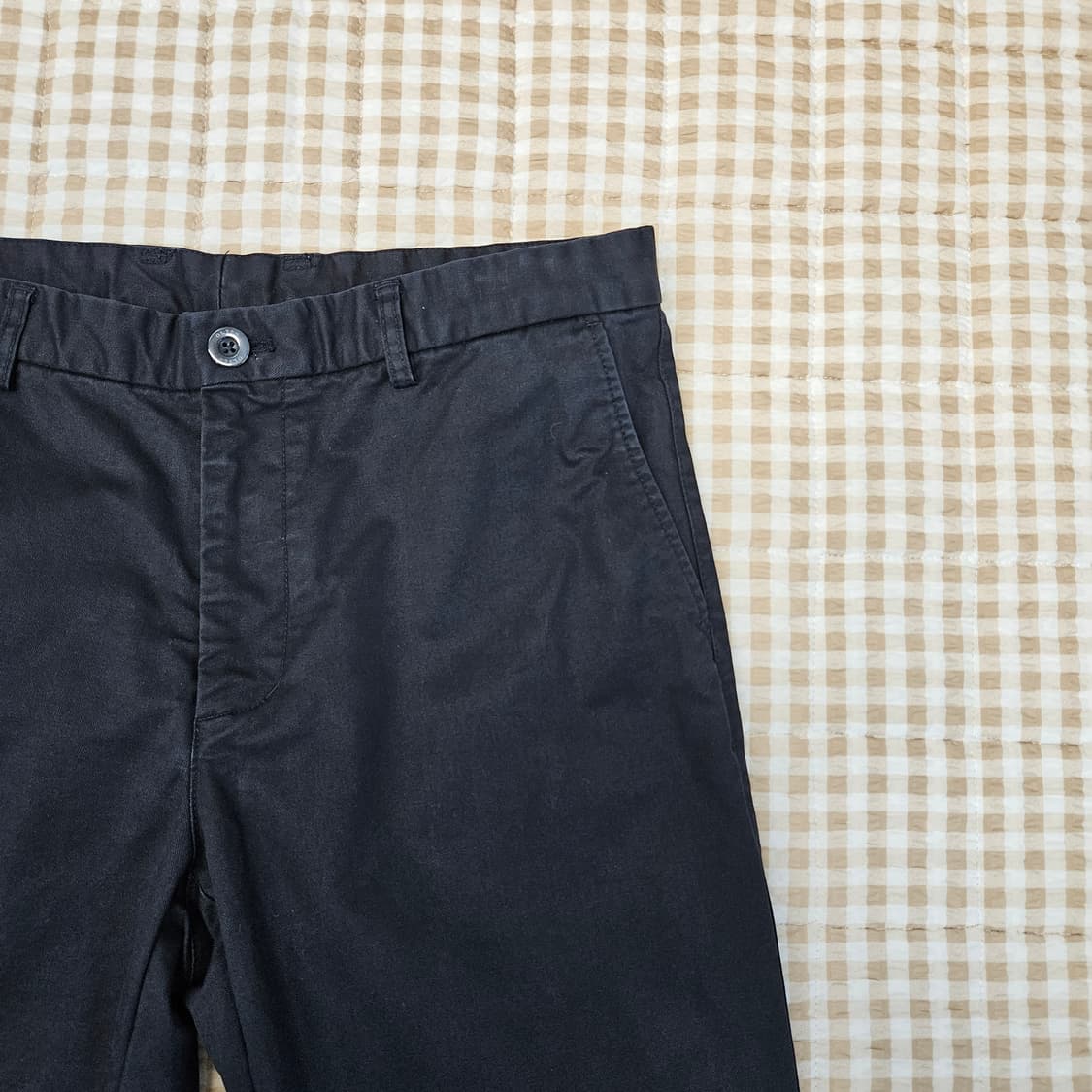 올젠 면 바지 남자32 상품이미지3