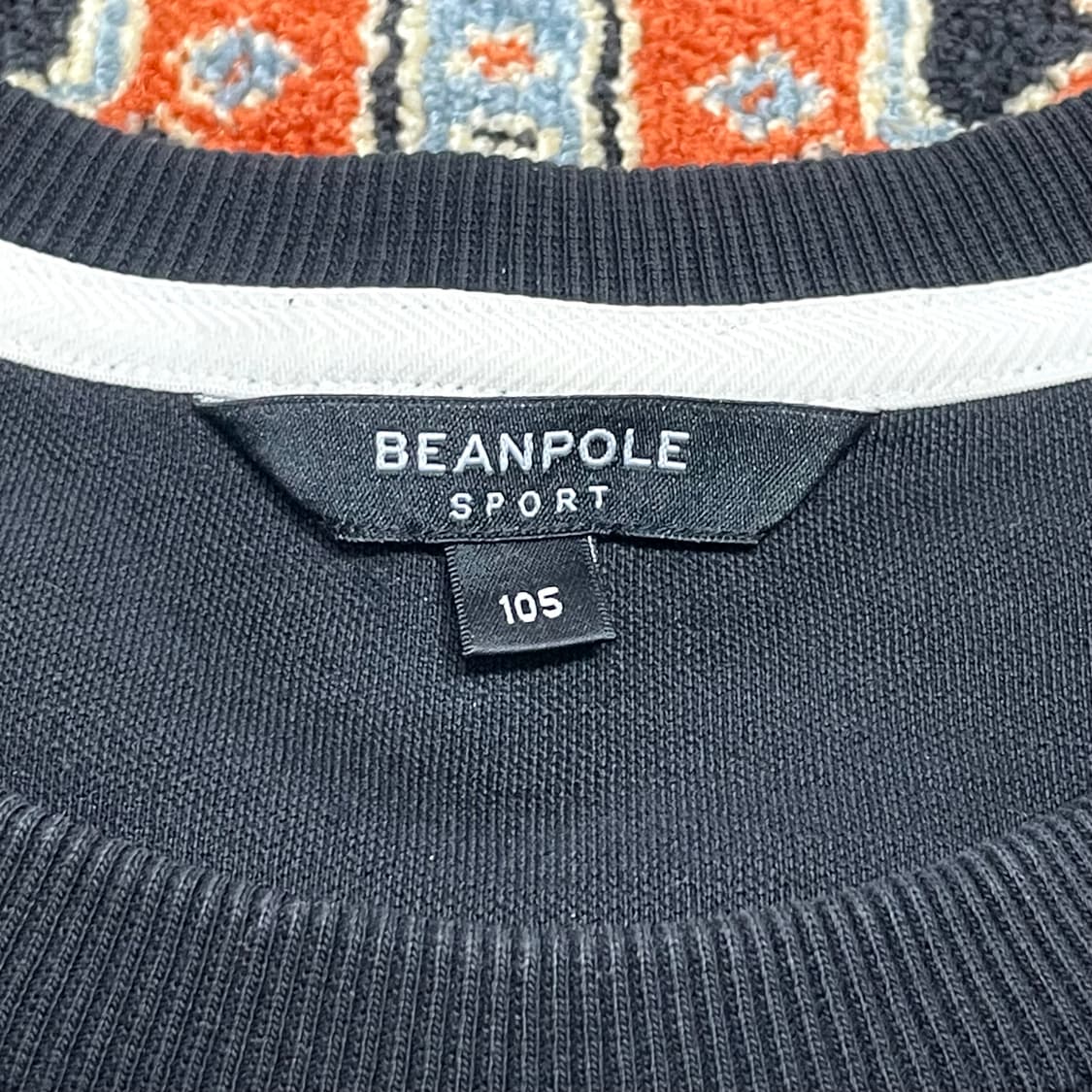 빈폴스포츠 블랙 맨투맨 티셔츠 남성105 상품이미지4