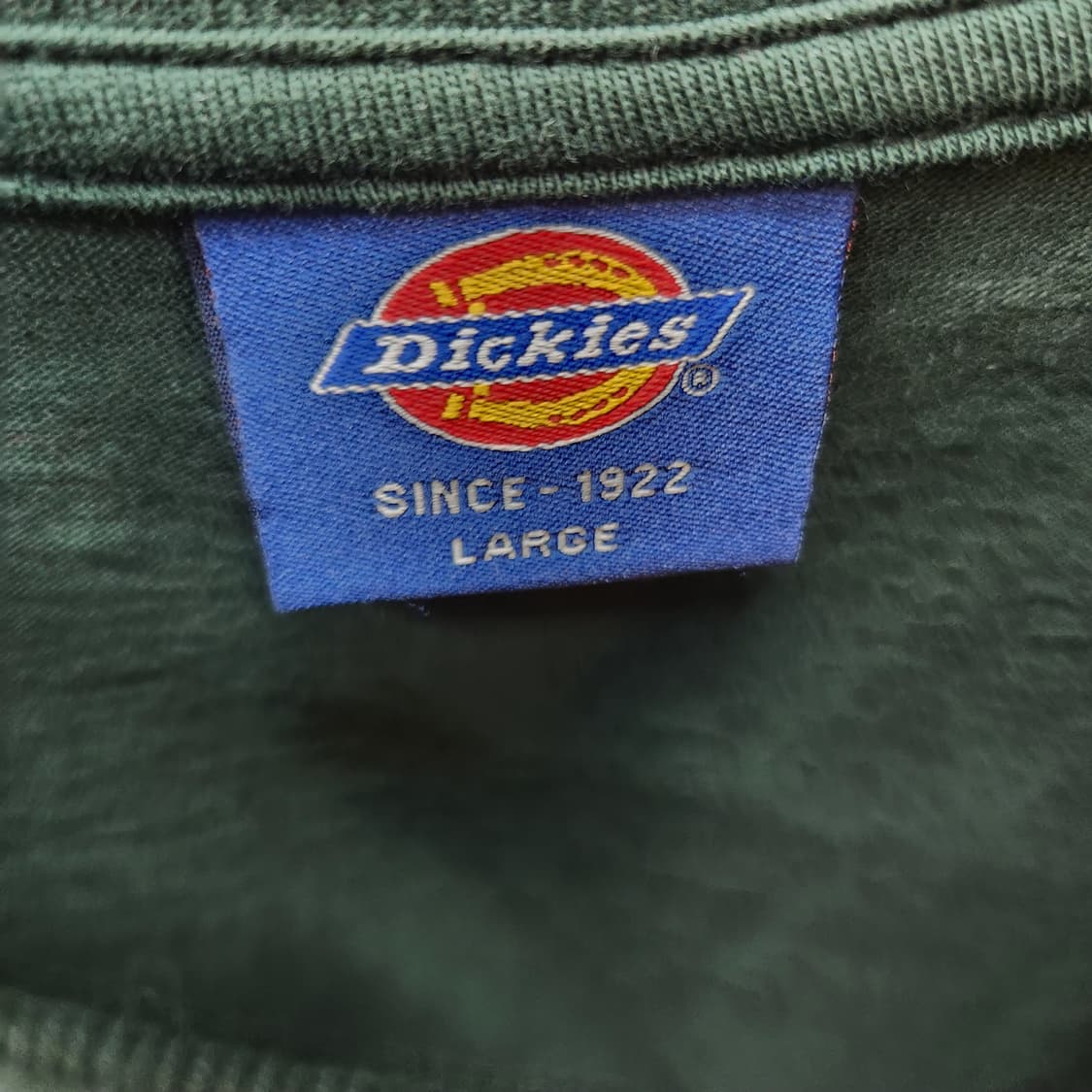 디키즈 빅로고 프린팅 반팔티 L(M) 남여공용 상품이미지5