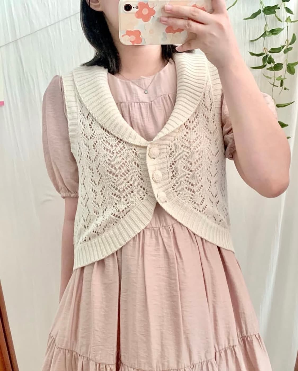 모리 뜨개 조끼 상품이미지1