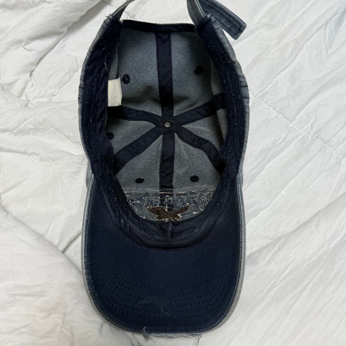 y2k 펑크 데님 볼캡 모자 상품이미지4