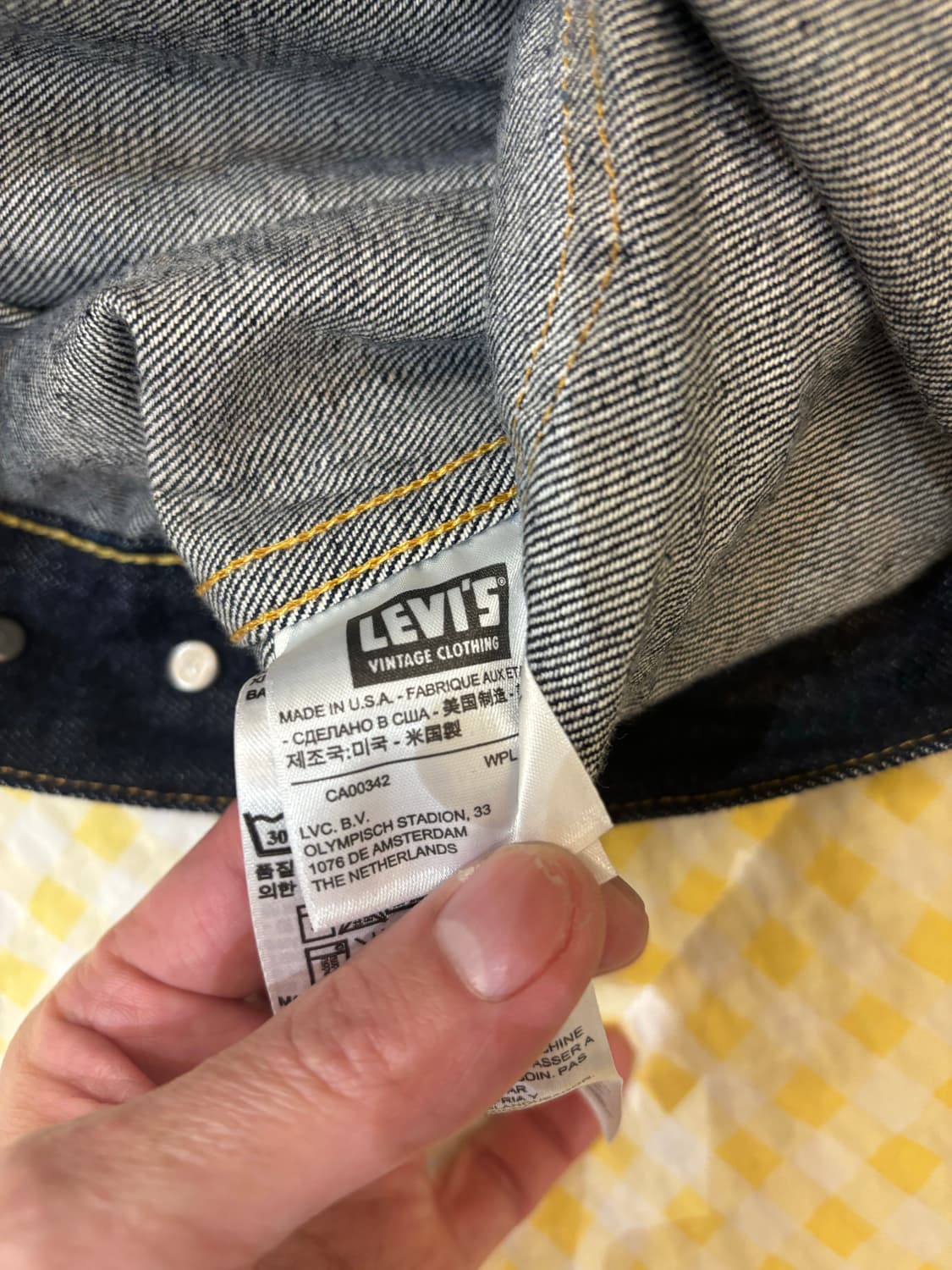 LVC 1953 Type II 507XX V1 Rigid Denim  상품이미지3