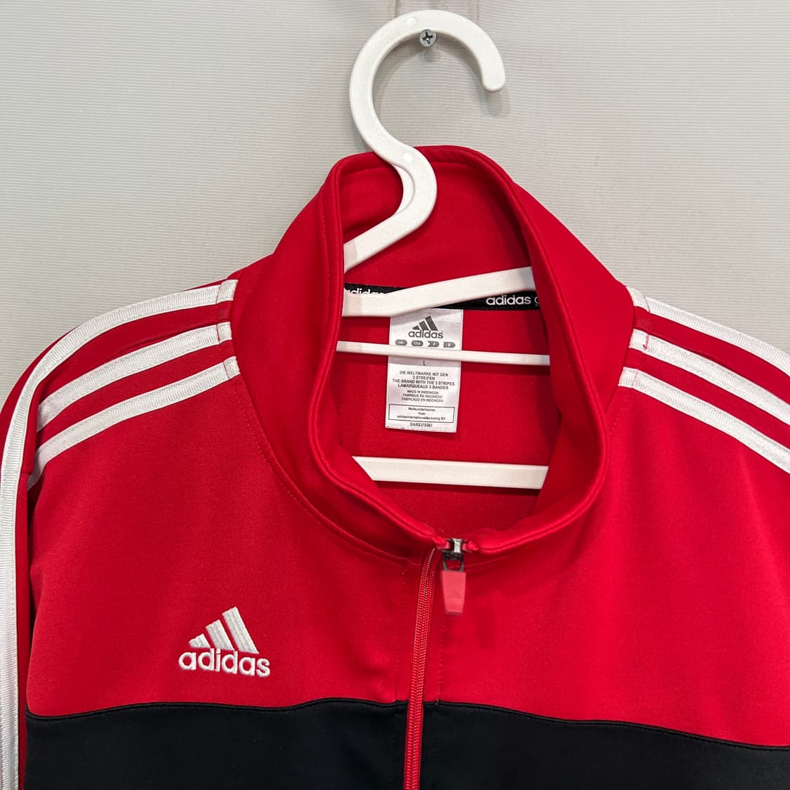 아디다스 남성 져지 집업 L 상품이미지2