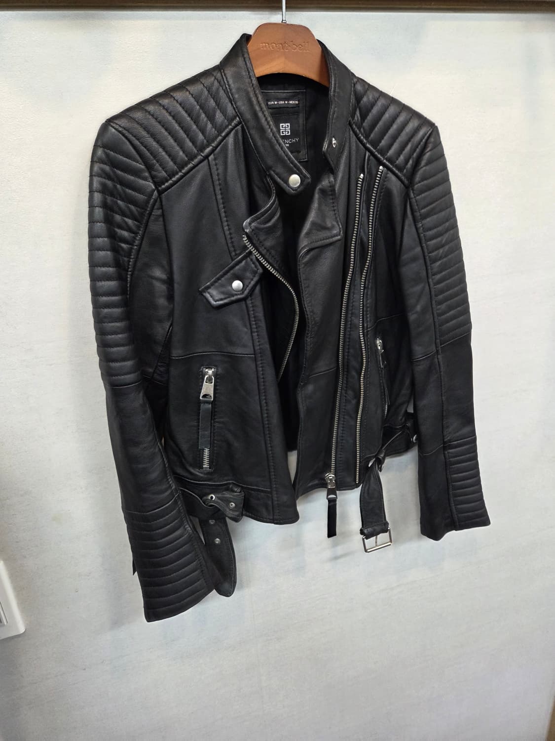 지방시 여성 양가죽 라이더 자켓 m 상품이미지6