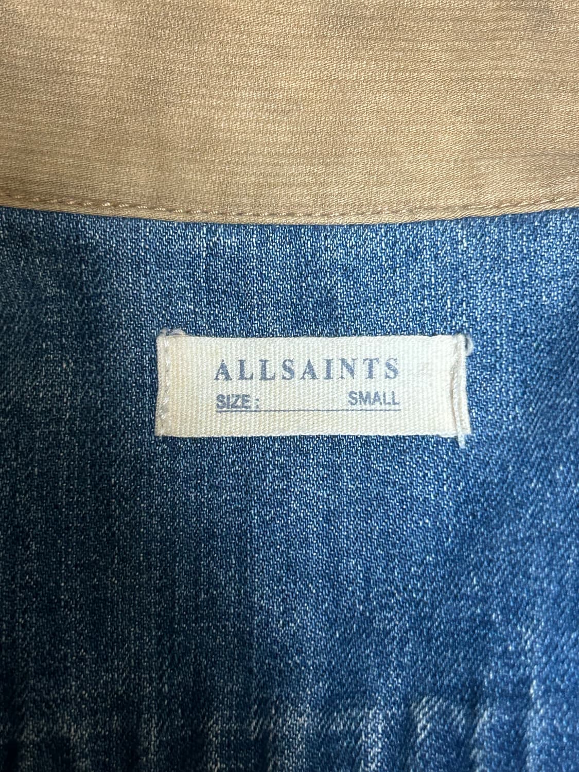 올 세인츠 All Saints 빈티지 청자켓 상품이미지3