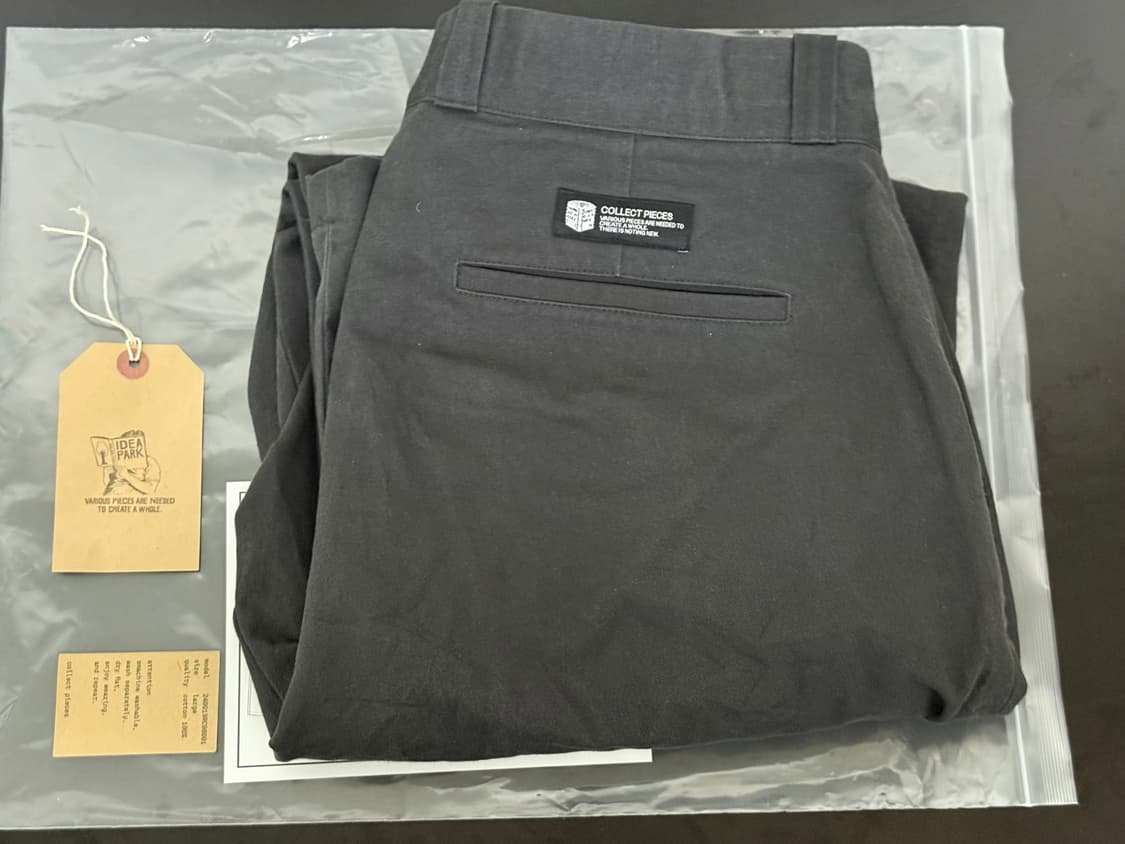 컬렉트피시스 치노팬츠 차콜 상품이미지2