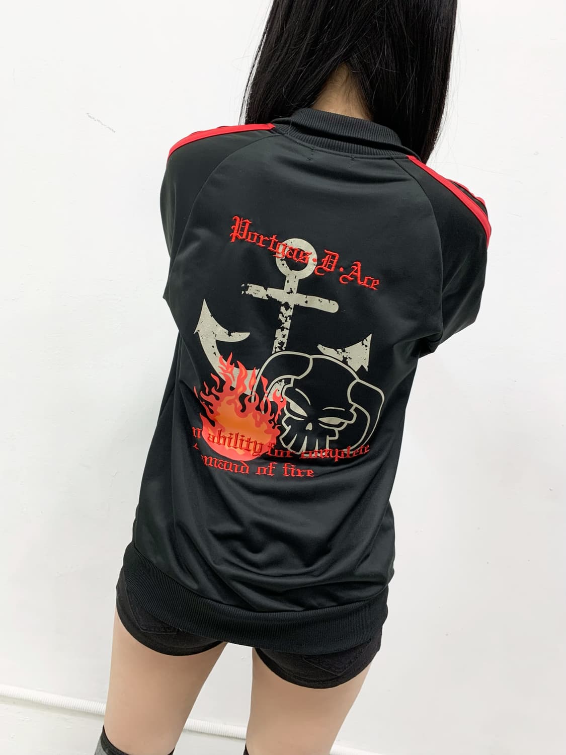 [ONE PIECE] 원피스 에이스 져지 집업 상품이미지4