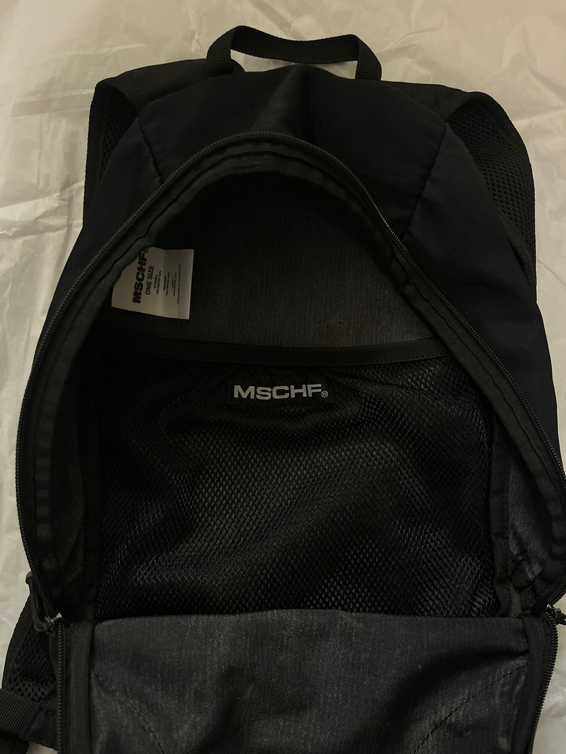 미스치프 롬버스 백팩 블랙 상품이미지6