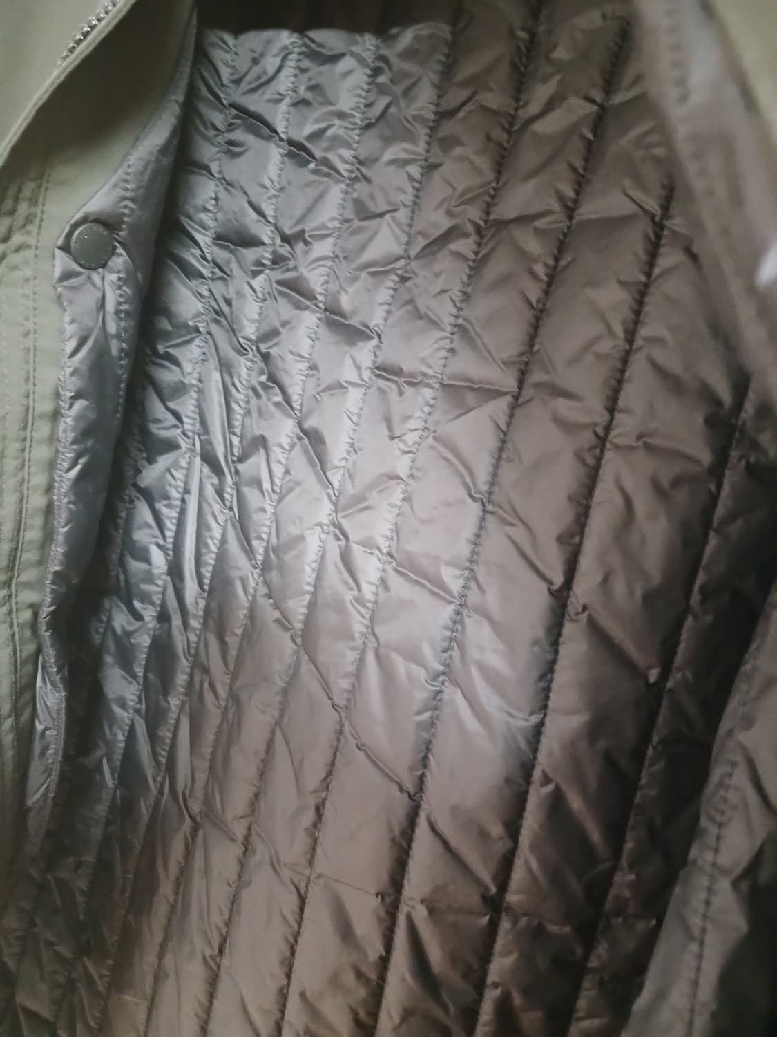 타미힐피거 카키색 누빔 점퍼 XL 상품이미지6