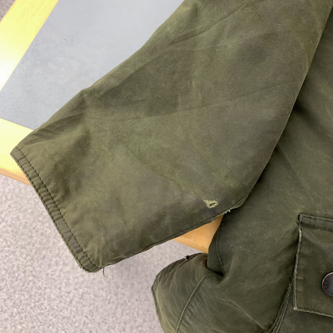 '바버' 비데일 후드 왁스 자켓 '38' 상품이미지5