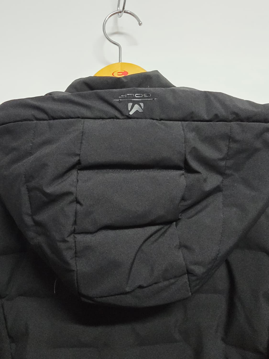 밀레 블랙 후드 구스다운패딩 자켓 100 상품이미지5