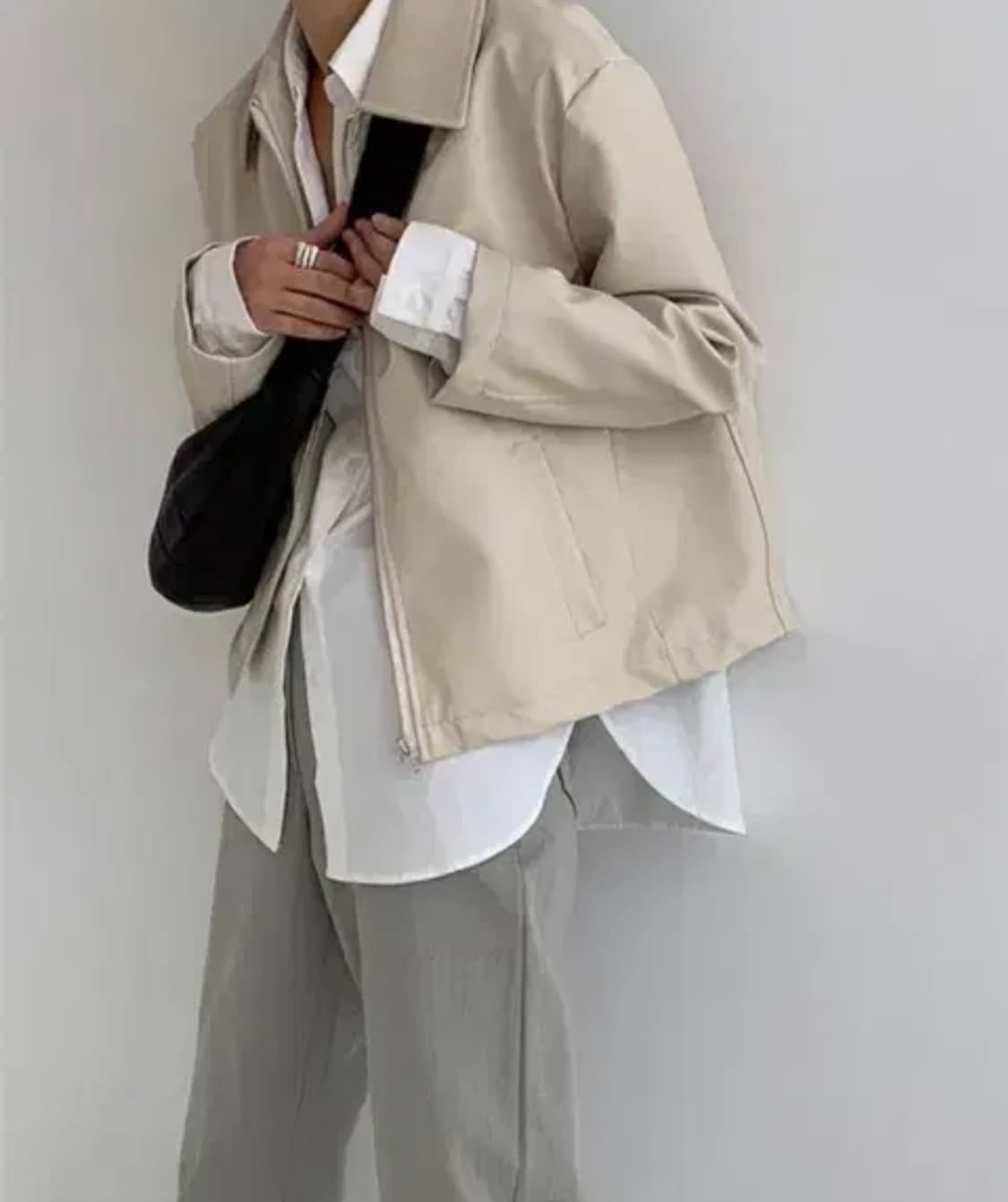 라룸 샌딩레더자켓 상품이미지3