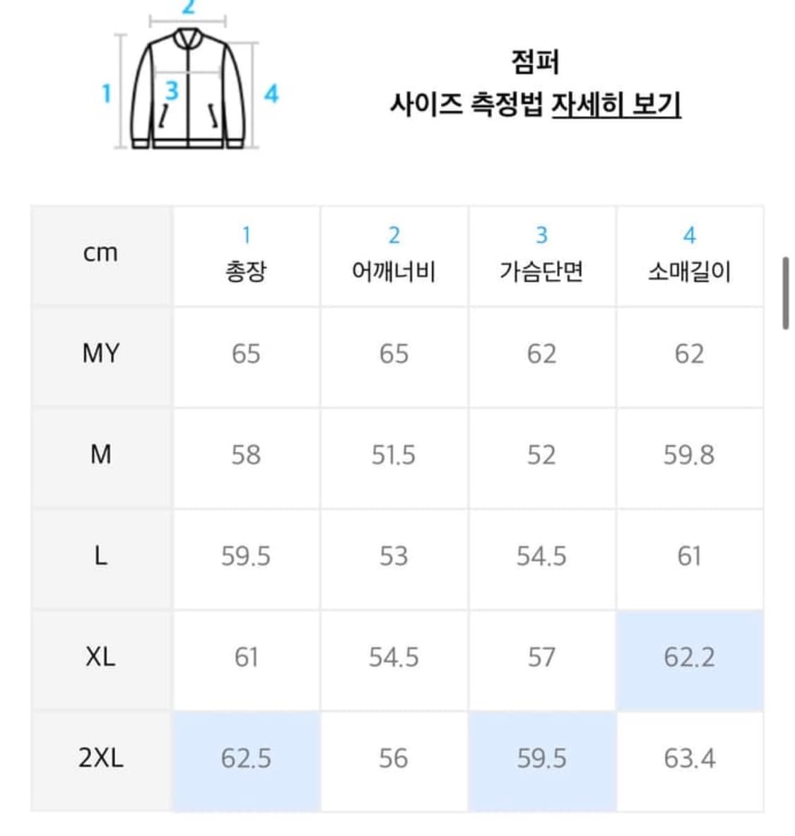 [XL] 세터 하젠 벨루어 숏 트랙 자켓 블루 상품이미지5
