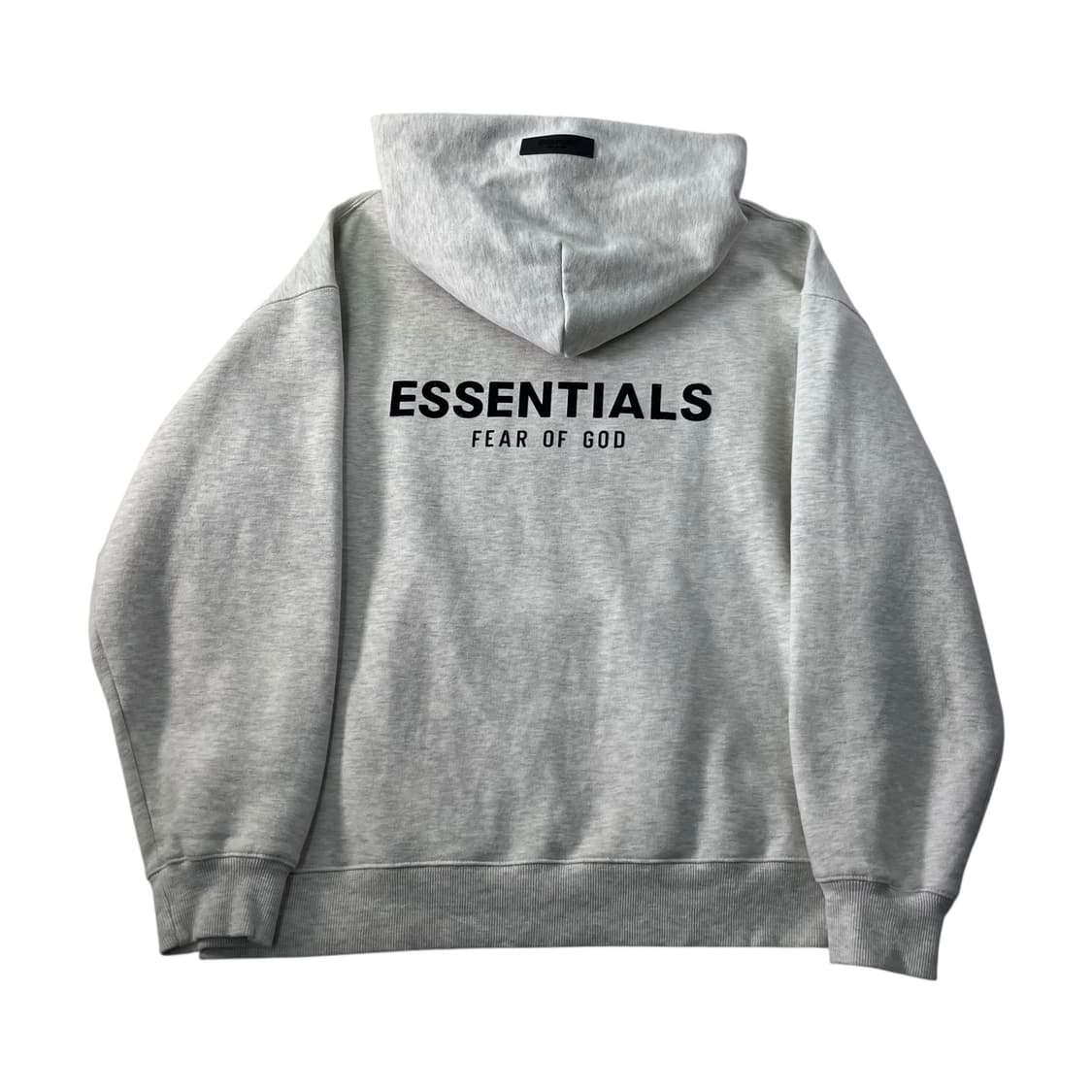 105 피오갓 에센셜 백로고 후드티 상품이미지1