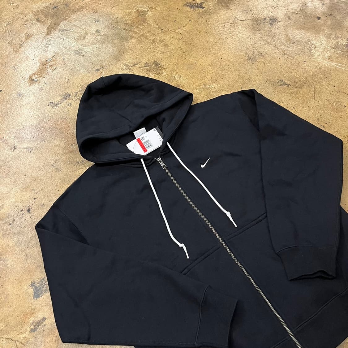 [정품/L] 나이키 블랙 후드 집업 nrg b15 상품이미지1