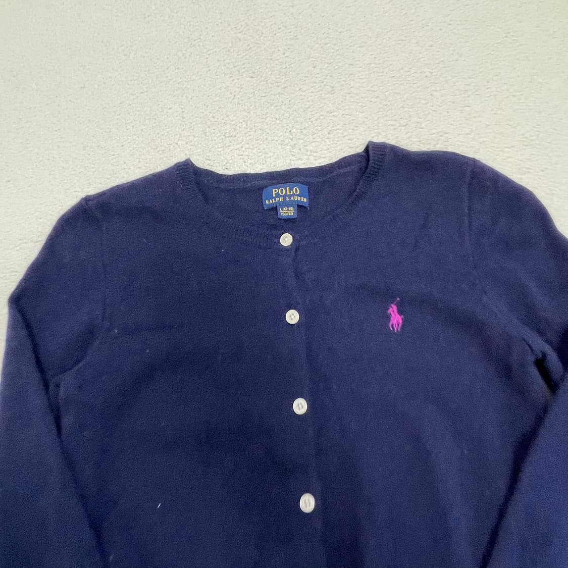 Polo Ralph Lauren navy cardigan 상품이미지5