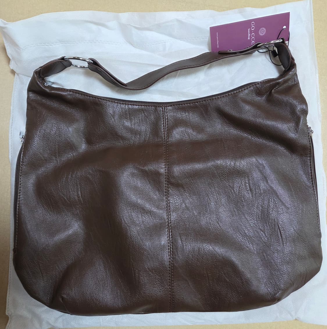 고세 핸드백 보부상 레더백 프리쇼퍼백 모카브라운 상품이미지4