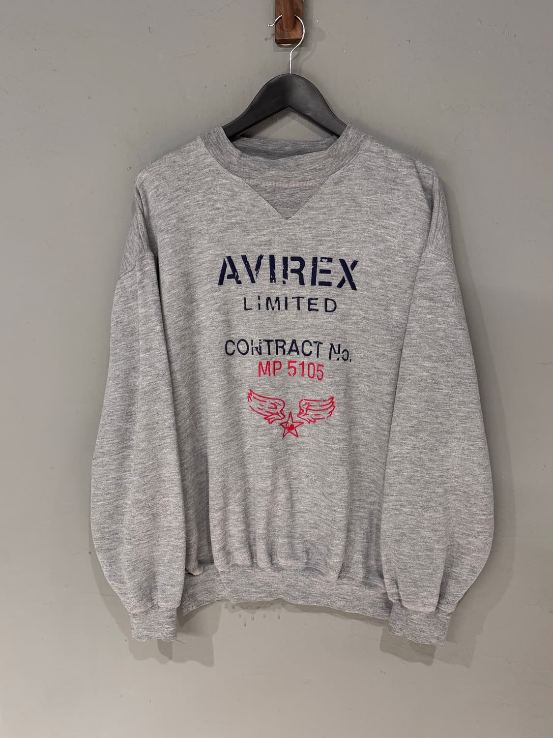 90s 아비렉스 리미티드 크루넥 스웻셔츠  상품이미지1