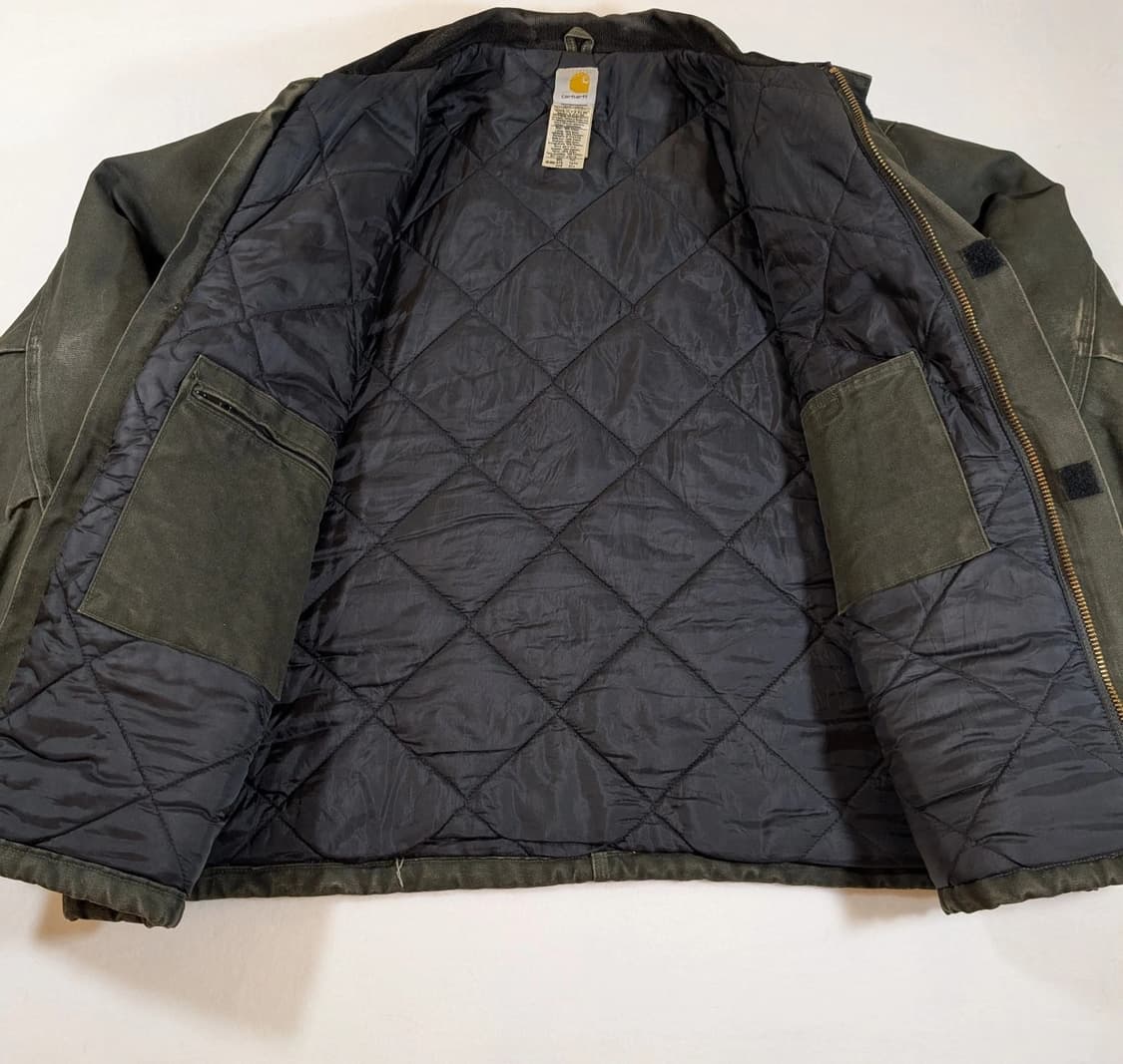 칼하트 디트로이트 J22 자켓 모스 그린 상품이미지4