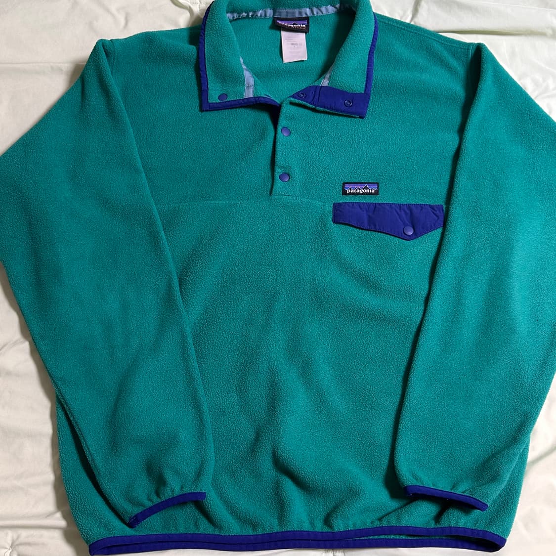 10s 파타고니아 신칠라 스냅티 민트 블루 L 상품이미지2