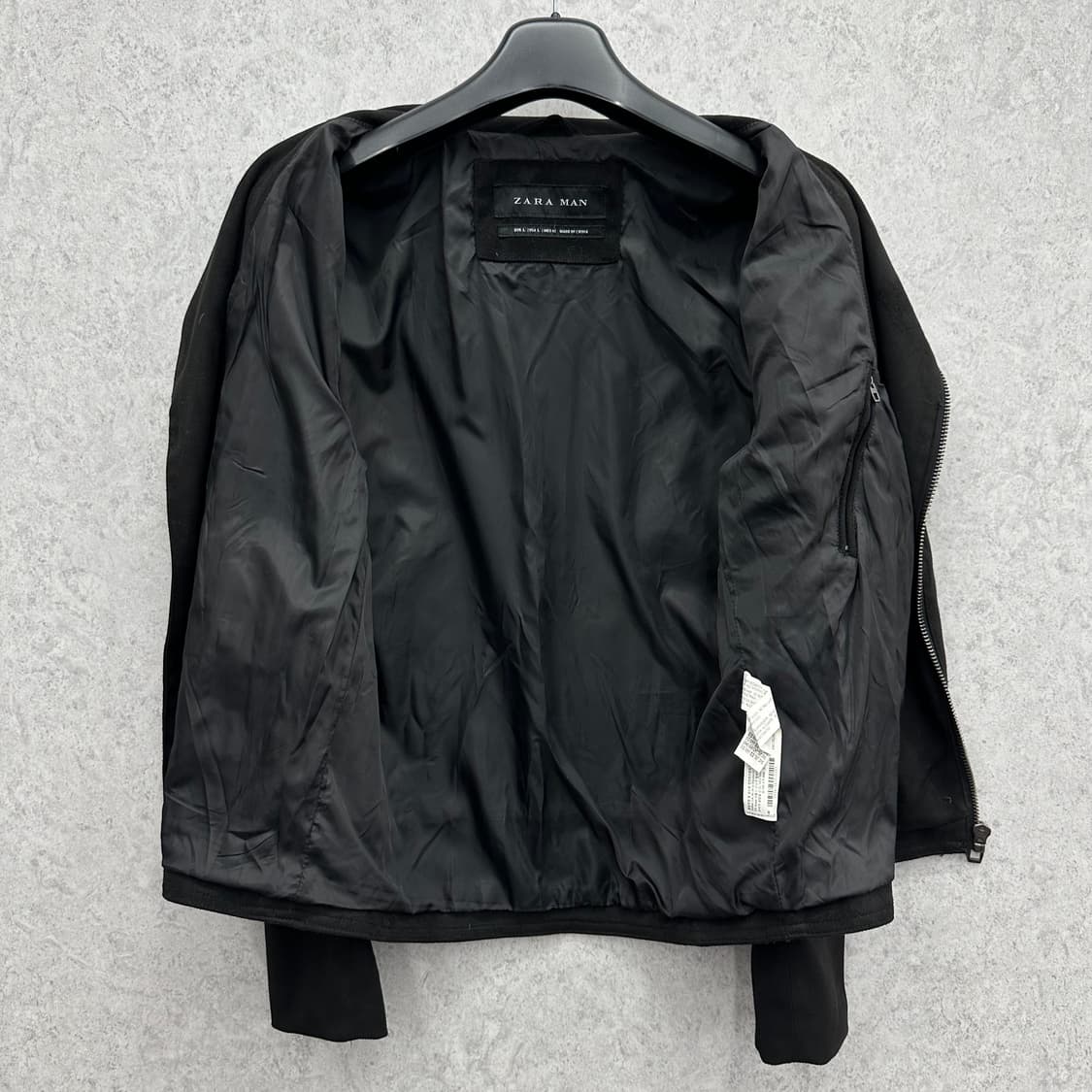 100 자라 남자 에코 스웨이드 자켓 상품이미지3