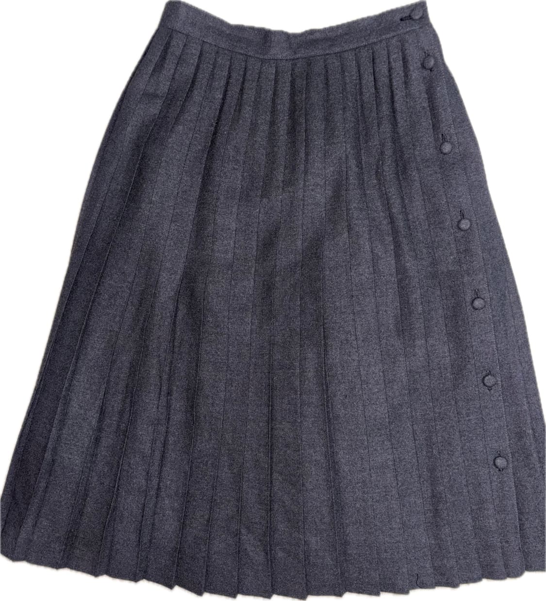 플리츠 wool midi skirt 상품이미지3