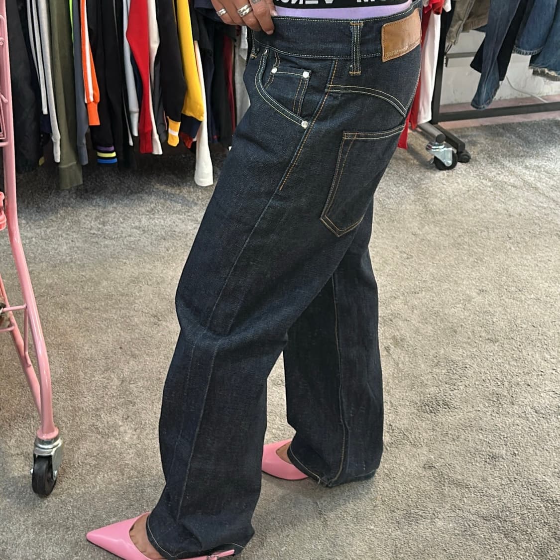 에드윈503 SD 셀비지 생지 데님 팬츠(31) 상품이미지2