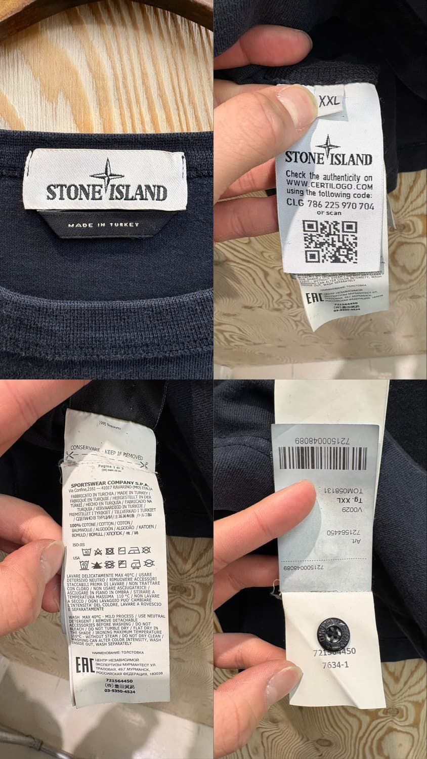 스톤아일랜드 패치 롱 슬리브 상품이미지10