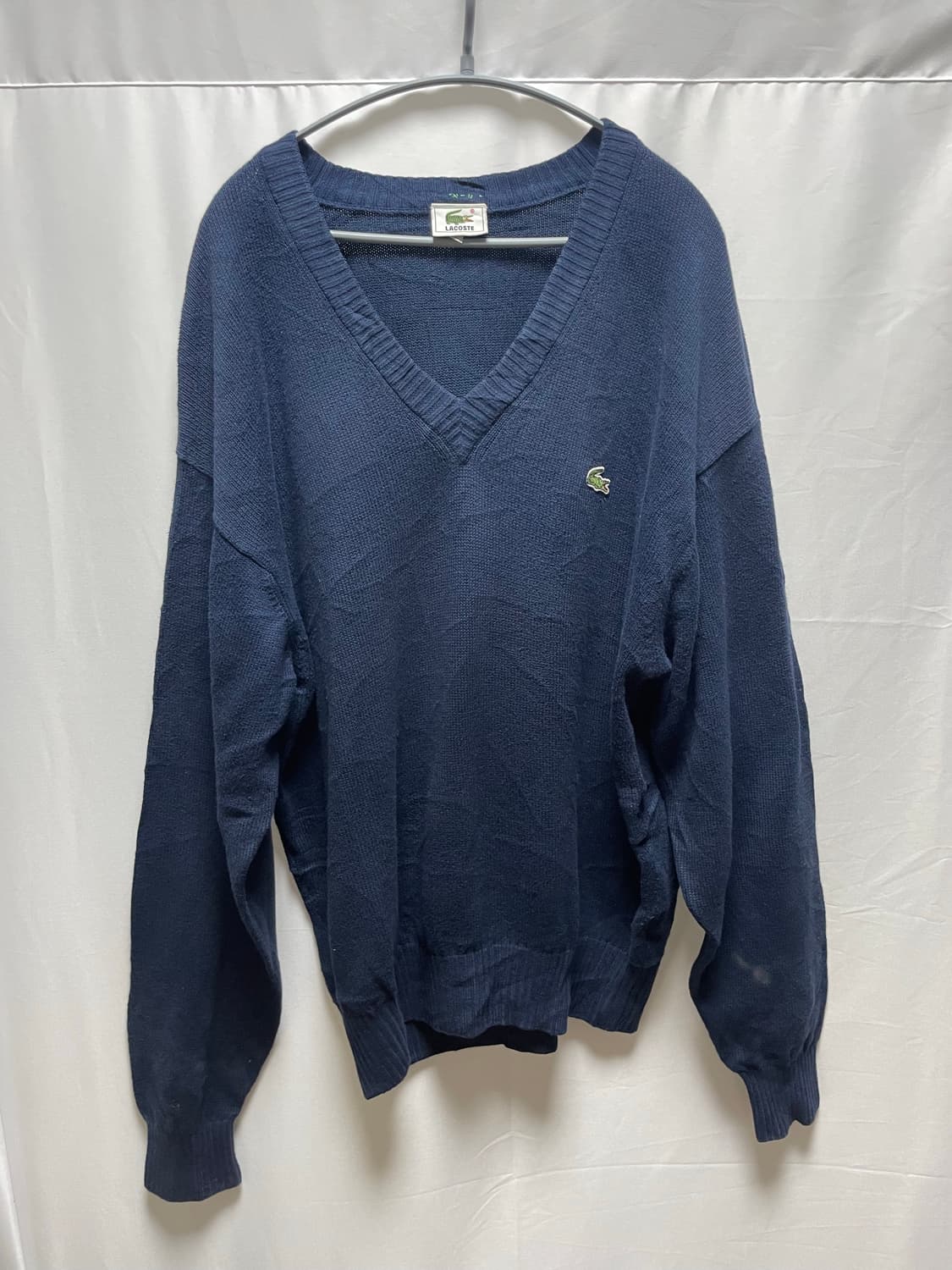 라코스테 v넥 니트 상품이미지1